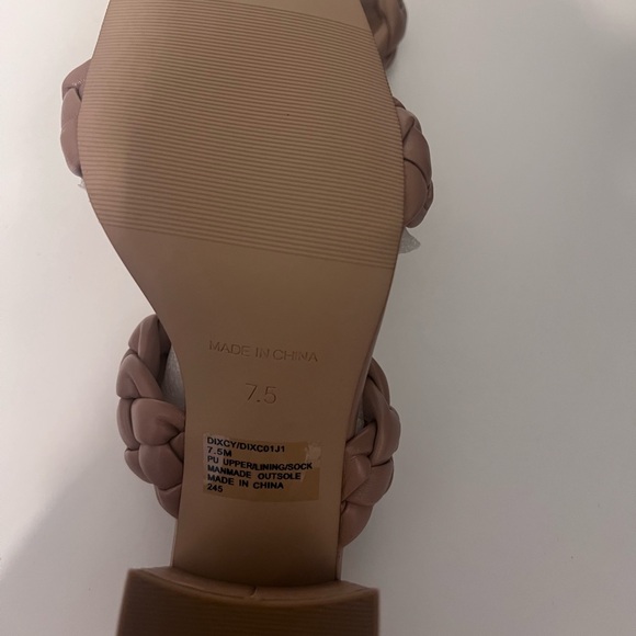 Madden Girl Brown Braided Heels - Picture 3 of 4